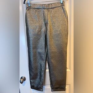 Zara Gold Pants. Size Medium.